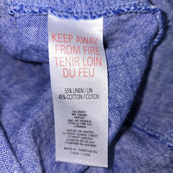 Hatley Blue Flat Front Shorts - Picture 6 of 6